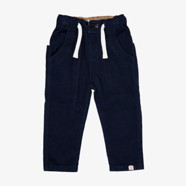 pantalon pana navy